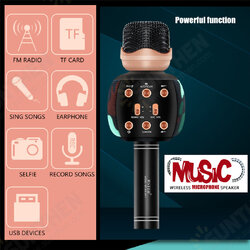 WS-2911 bluetooth Microphone Speaker FM Radio TF Card HD Soundbar Mic 1200mAh Protable Wireless Karaoke Singing Player WS-2911 bluetooth Microphone Speaker FM Radio TF Card HD Soundbar Mic 1200mAh Protable Wireless Karaoke Singing Player