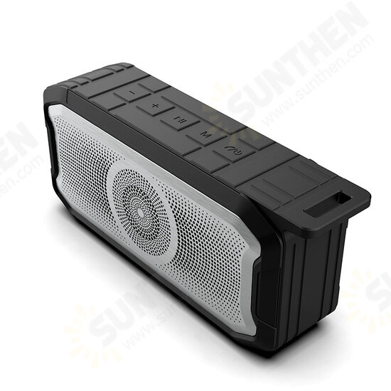 X3 bluetooth Speaker Super Bass Stereo Surround Sound FM Radio TF Card Boombox AUX-In IPX7 Waterproof 1200mAh Portable Outdoor Soundbar with Mic