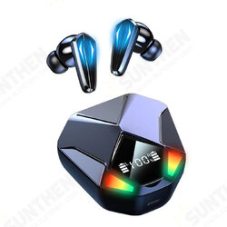 X6 TWS bluetooth 5.1 Gaming Earphone Wireless Touch Control Headphones with LED Display 9D Stereo Earbuds Waterproof Sports Headsets X6 TWS bluetooth 5.1 Gaming Earphone Wireless Touch Control Headphones with LED Display 9D Stereo Earbuds Waterproof Sports Headsets