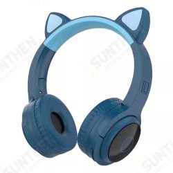 XY-203 Wireless bluetooth Headphones HIFI Stereo TF Card Aux-In Luminous Cute Cat Ear Head-Mounted Headset with Mic XY-203 Wireless bluetooth Headphones HIFI Stereo TF Card Aux-In Luminous Cute Cat Ear Head-Mounted Headset with Mic