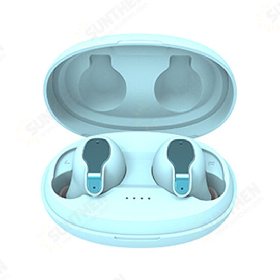 XY-5 TWS Wireless bluetooth 5.0 Earphone Macaron Colorful Mini Touch Control Handsfree Headphone with Charging Box