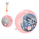 Z2 bluetooth 5.0 Speaker Mirror Dual Alarm Clock HIFI Stereo Mini Round Shape Subwoofer Support FM Radio TF Card