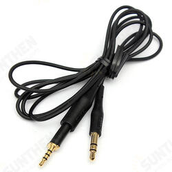 Black Replacement Audio Cable Lead Line Cord For AKG Black Replacement Audio Cable Lead Line Cord For AKG