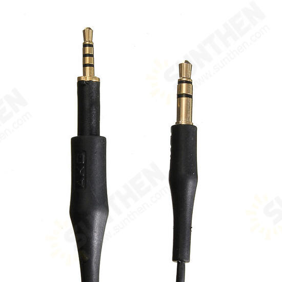 Black Replacement Audio Cable Lead Line Cord For AKG