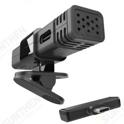 MIC01 Wireless Microphone Low Latency Portable Audio Video Recording Plug-Play Lapel Mic for Live Broadcast Game MIC01 Wireless Microphone Low Latency Portable Audio Video Recording Plug-Play Lapel Mic for Live Broadcast Game