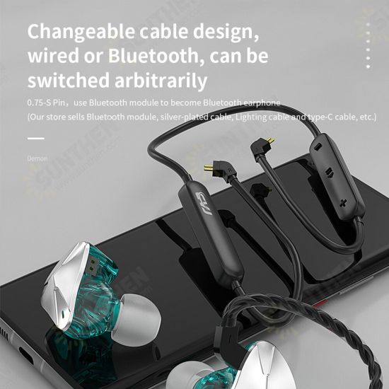 Demon Wired Earphones Monitor HiFi Bass Sound Noise Cancelling Earbuds with Dual High Magnetic Dynamic Detechable Cable 3.5MM Sports Music Gaming In-Ear Headphones with Mic Demon Wired Earphones Monitor HiFi Bass Sound Noise Cancelling Earbuds with Dual High Magnetic Dynamic Detechable Cable 3.5MM Sports Music Gaming In-Ear Headphones with Mic