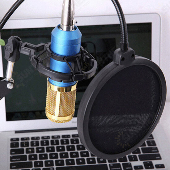 Double Layer Condenser Microphone Blowout Cover Host Singer Studio Windproof Net Double Layer Condenser Microphone Blowout Cover Host Singer Studio Windproof Net