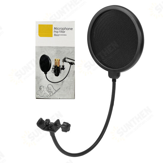 Double Layer Condenser Microphone Blowout Cover Host Singer Studio Windproof Net Double Layer Condenser Microphone Blowout Cover Host Singer Studio Windproof Net
