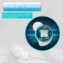 E89 TWS bluetooth 5.3 Earphone 6mm Moving Coil Unit HiFi Stereo Sound Noise Cancelling Auto Pairing Touch Control Digital Display Dual-Mode Switcher Portable In-ear Sports Headphone with Mic E89 TWS bluetooth 5.3 Earphone 6mm Moving Coil Unit HiFi Stereo Sound Noise Cancelling Auto Pairing Touch Control Digital Display Dual-Mode Switcher Portable In-ear Sports Headphone with Mic