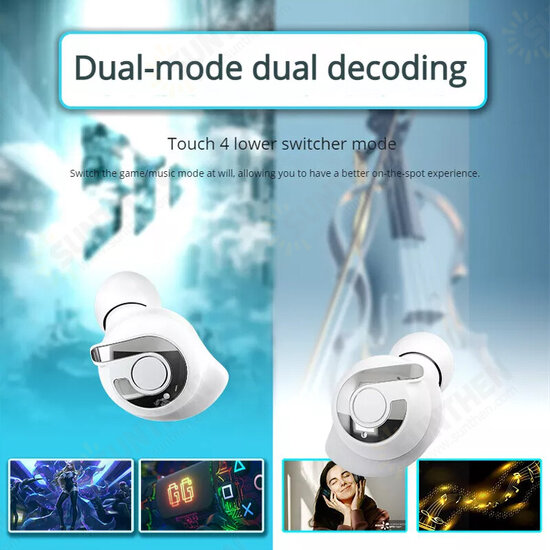 E89 TWS bluetooth 5.3 Earphone 6mm Moving Coil Unit HiFi Stereo Sound Noise Cancelling Auto Pairing Touch Control Digital Display Dual-Mode Switcher Portable In-ear Sports Headphone with Mic E89 TWS bluetooth 5.3 Earphone 6mm Moving Coil Unit HiFi Stereo Sound Noise Cancelling Auto Pairing Touch Control Digital Display Dual-Mode Switcher Portable In-ear Sports Headphone with Mic