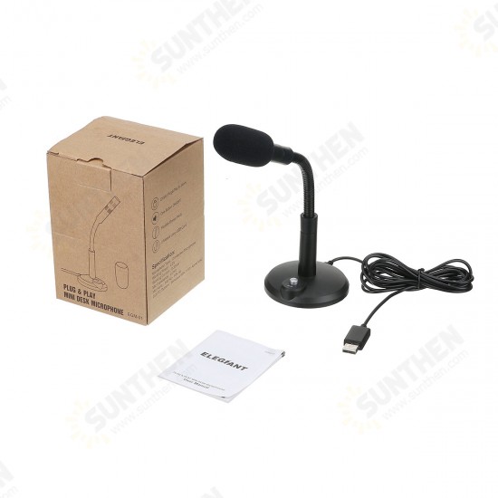 RGM-03 USB PC Microphone Recording Computer Mic with Mute Button for Mac Laptop PC for Net Class Live Broadcast RGM-03 USB PC Microphone Recording Computer Mic with Mute Button for Mac Laptop PC for Net Class Live Broadcast
