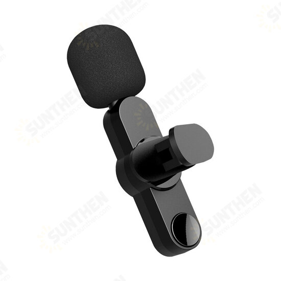 EP033 Mini Type-C Lightnings Plug Play Lapel Microphone Wireless Lavalier Mic for Live Stream Vloggers Interview Auto-syncs Clip-on EP033 Mini Type-C Lightnings Plug Play Lapel Microphone Wireless Lavalier Mic for Live Stream Vloggers Interview Auto-syncs Clip-on