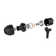 P205 Punchy Bass Earbuds 8mm Diaphragm Unit Wired Earphones with Remote Control and Microphone Headphones P205 Punchy Bass Earbuds 8mm Diaphragm Unit Wired Earphones with Remote Control and Microphone Headphones