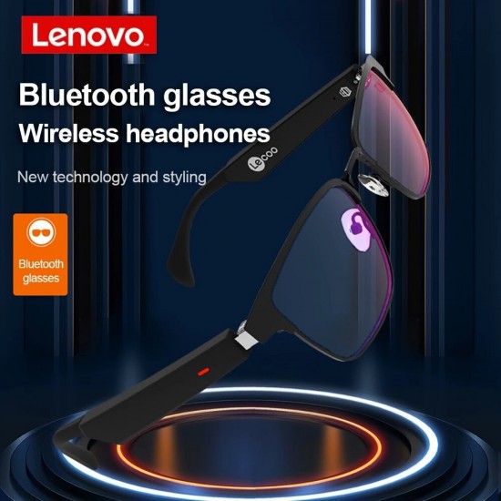 [Ergonomic Design]C9 bluetooth V5.0 Earphone Semi-open HD Sound 120mAh Battery Titanium Elasticity Anti-glare Voice Control Smart Touch 40g Lightweight Sports Glasses Headphone