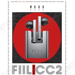 FIIL-CC2 TWS Earphones Wireless bluetooth 5.2 Headphones 13.1mm Dynamic Noise Reduction Low Latency Smart Touch In-Ear Earbuds with Mic FIIL-CC2 TWS Earphones Wireless bluetooth 5.2 Headphones 13.1mm Dynamic Noise Reduction Low Latency Smart Touch In-Ear Earbuds with Mic