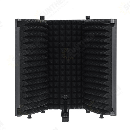 Foldable Microphone Acoustic Isolation Shield Acoustic Foams Studio Panel for Recording Live Broadcast Foldable Microphone Acoustic Isolation Shield Acoustic Foams Studio Panel for Recording Live Broadcast