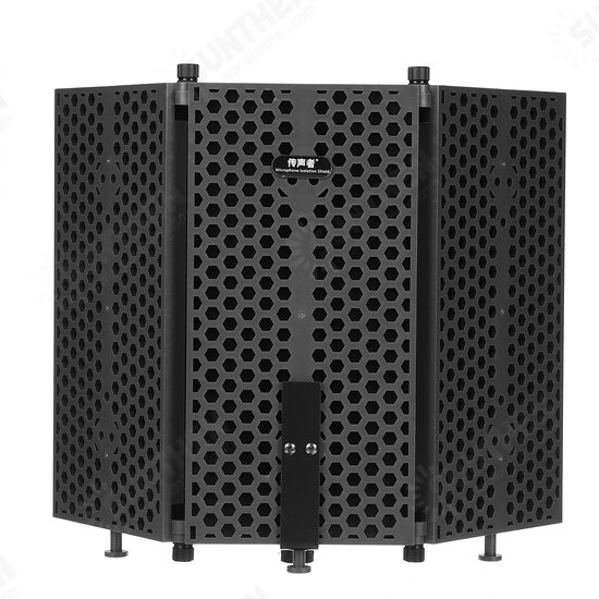 Foldable Microphone Acoustic Isolation Shield Acoustic Foams Studio Panel for Recording Live Broadcast Foldable Microphone Acoustic Isolation Shield Acoustic Foams Studio Panel for Recording Live Broadcast