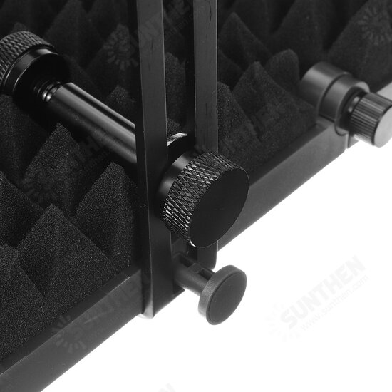 Foldable Microphone Acoustic Isolation Shield Acoustic Foams Studio Panel for Recording Live Broadcast Foldable Microphone Acoustic Isolation Shield Acoustic Foams Studio Panel for Recording Live Broadcast