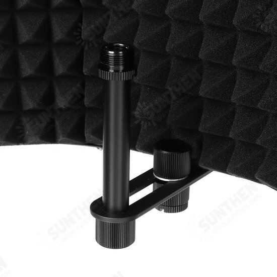Foldable Microphone Acoustic Isolation Shield Acoustic Foams Studio Panel for Recording Live Broadcast Microphone Accessories Foldable Microphone Acoustic Isolation Shield Acoustic Foams Studio Panel for Recording Live Broadcast Microphone Accessories