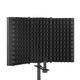 Foldable Microphone Acoustic Isolation Shield Studio Foams Panel for Recording Live Broadcast Microphone Foldable Microphone Acoustic Isolation Shield Studio Foams Panel for Recording Live Broadcast Microphone
