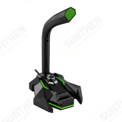 GK Multifunctional USB 3.5mm LED Wired Omnidirectionnel Game Microphone with Dual Mics with HD Smart Sound Card for Computer Laptop GK Multifunctional USB 3.5mm LED Wired Omnidirectionnel Game Microphone with Dual Mics with HD Smart Sound Card for Computer Laptop