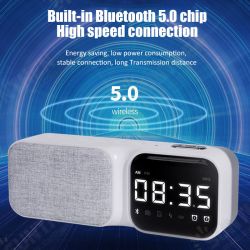 HF16 5W bluetooth 5.0 Speaker Portable Speaker HiFi Stereo Subwoofer Surround Sound 1200mAh Battery Digital Display FM Radio Alarm Clock Support AUX TF Card Play Outdoor Wireless Speaker HF16 5W bluetooth 5.0 Speaker Portable Speaker HiFi Stereo Subwoofer Surround Sound 1200mAh Battery Digital Display FM Radio Alarm Clock Support AUX TF Card Play Outdoor Wireless Speaker