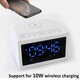 HF18W 10W bluetooth 5.0 Speaker Portable Speaker HiFi Stereo Subwoofer Surround Sound HD Audio 1000mAh Battery LED Display FM Radio Alarm Clock Phone Charger Hands-free Calls HF18W 10W bluetooth 5.0 Speaker Portable Speaker HiFi Stereo Subwoofer Surround Sound HD Audio 1000mAh Battery LED Display FM Radio Alarm Clock Phone Charger Hands-free Calls