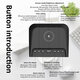 HF18W 10W bluetooth 5.0 Speaker Portable Speaker HiFi Stereo Subwoofer Surround Sound HD Audio 1000mAh Battery LED Display FM Radio Alarm Clock Phone Charger Hands-free Calls HF18W 10W bluetooth 5.0 Speaker Portable Speaker HiFi Stereo Subwoofer Surround Sound HD Audio 1000mAh Battery LED Display FM Radio Alarm Clock Phone Charger Hands-free Calls