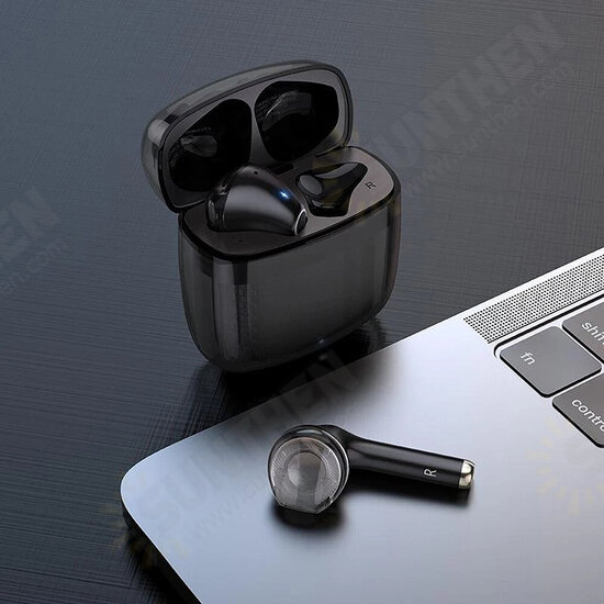 EW15 TWS bluetooth V5.1 Earphone Stereo Effect 300mAh Battery HD Call Fashion Design Sports Headset EW15 TWS bluetooth V5.1 Earphone Stereo Effect 300mAh Battery HD Call Fashion Design Sports Headset