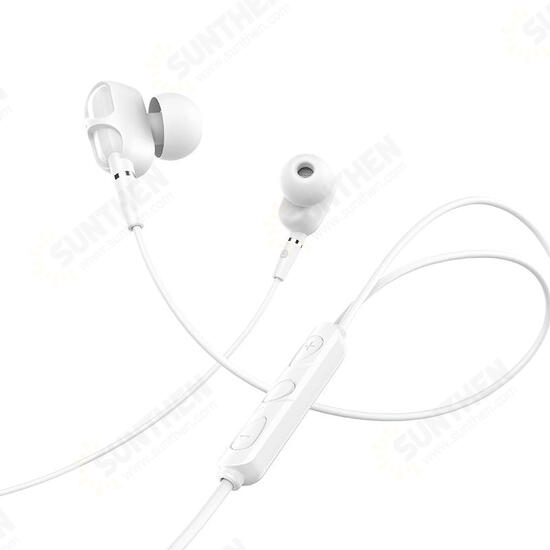 M62 3.5mm In-ear Stereo Earphone Dual Drive Headphones with Mic for iPhone Samsung M62 3.5mm In-ear Stereo Earphone Dual Drive Headphones with Mic for iPhone Samsung