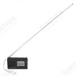 HRD-310 Portable Mini FM MW SW Digital Alarm Clock FM Radio Receiver