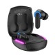 EW13 TWS bluetooth 5.1 Earbuds ENC Noise Reduction 13mm Large Driver LED Colorful Lights HiFi Stereo Earphone Long Battery Life Headphones with Mic