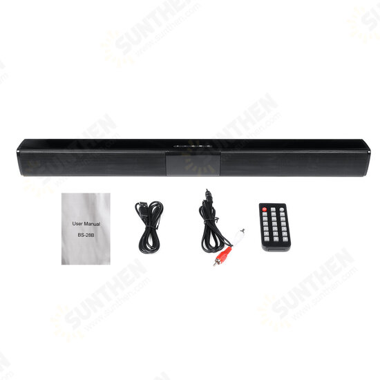 Home TV Wireless bluetooth Soundbar Speaker Sound Bar Theater Subwoofer W/RCA & Remote Home TV Wireless bluetooth Soundbar Speaker Sound Bar Theater Subwoofer W/RCA & Remote