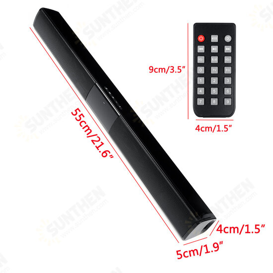 Home TV Wireless bluetooth Soundbar Speaker Sound Bar Theater Subwoofer W/RCA & Remote Home TV Wireless bluetooth Soundbar Speaker Sound Bar Theater Subwoofer W/RCA & Remote