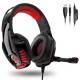 V-6 Gaming Headset Computer Headphone LED Luminous Headset Surround Sound Bass RGB Game With Microphone