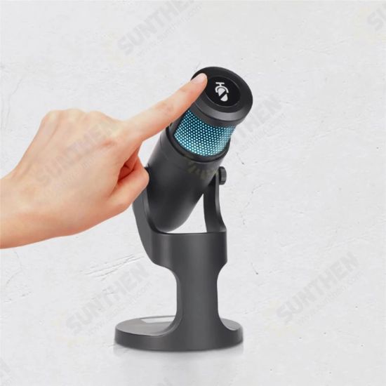 JD-950 USB Microphone Stand Gaming Live Streaming RGB Light Condenser Microphone for Recording PC Computer JD-950 USB Microphone Stand Gaming Live Streaming RGB Light Condenser Microphone for Recording PC Computer
