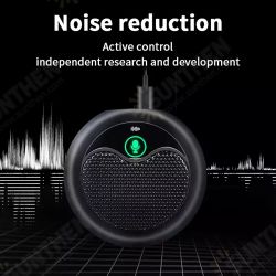 MI656 USB Desktop Microphone Noise Cancelling Touch Control Meeting Recording Mic for Laptop PC Tablet MI656 USB Desktop Microphone Noise Cancelling Touch Control Meeting Recording Mic for Laptop PC Tablet