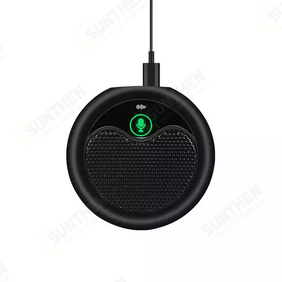 MI656 USB Desktop Microphone Noise Cancelling Touch Control Meeting Recording Mic for Laptop PC Tablet MI656 USB Desktop Microphone Noise Cancelling Touch Control Meeting Recording Mic for Laptop PC Tablet