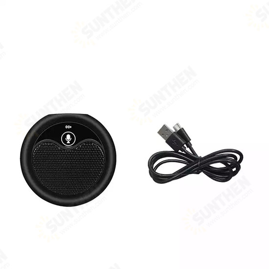 MI656 USB Desktop Microphone Noise Cancelling Touch Control Meeting Recording Mic for Laptop PC Tablet MI656 USB Desktop Microphone Noise Cancelling Touch Control Meeting Recording Mic for Laptop PC Tablet