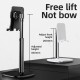 Metal Adjustable Phone Holder Stand Multi-angle Flexible Bracket Desk Stand Tablet Cell Phones Support