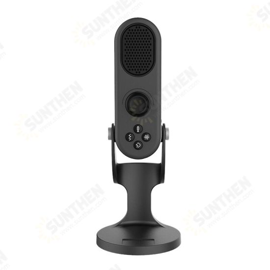 M1 USB Condenser Microphone for Smartphone PC Camcorder Gaming Live Streaming DJ Sound Card Mic Recording PC Computer Monitor for IOS Android with Stand