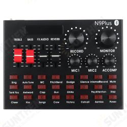 N9 Professional Sound Card + BM800 Recording Condenser Microphone kit with Shock Mount N9 Professional Sound Card + BM800 Recording Condenser Microphone kit with Shock Mount