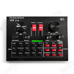 V8X Pro Karaoke KTV Professional Recording Live Bluetooth Sound Card V8X Pro Karaoke KTV Professional Recording Live Bluetooth Sound Card