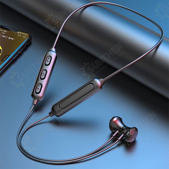 LP-BT95 TWS bluetooth 5.0 Earphone HiFi Stereo Deep Bass IPX5 Waterproof Auto Pairing Smart Magnet Flexible Silicone Neck-mounted Semi-in-ear Sports Headphone LP-BT95 TWS bluetooth 5.0 Earphone HiFi Stereo Deep Bass IPX5 Waterproof Auto Pairing Smart Magnet Flexible Silicone Neck-mounted Semi-in-ear Sports Headphone