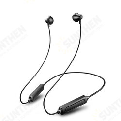LP-BT95 TWS bluetooth 5.0 Earphone HiFi Stereo Deep Bass IPX5 Waterproof Auto Pairing Smart Magnet Flexible Silicone Neck-mounted Semi-in-ear Sports Headphone