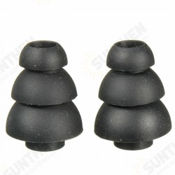 Large 2pcs Three Layer Silicone In-Ear Earphone Covers Cap Replacement Earbud Bud Tips Earbuds Eartips Earplug Ear Pads Large 2pcs Three Layer Silicone In-Ear Earphone Covers Cap Replacement Earbud Bud Tips Earbuds Eartips Earplug Ear Pads