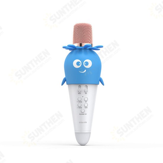 K5 Children's Wireless Bluetooth Condenser Microphone Karaoke Stereo Mic Carrot Design for Smartphone PC K5 Children's Wireless Bluetooth Condenser Microphone Karaoke Stereo Mic Carrot Design for Smartphone PC