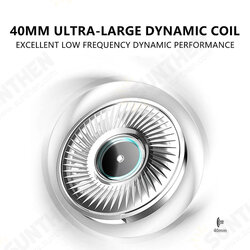 ERAZER L7 wireless Headphone bluetooth 5.1 40mm Dynamic Driver Enhanced Bass 400mAh Battery ENC HD Calls Soft Wear Sports Gaming Headset