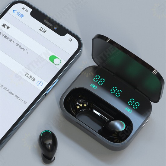 H15 TWS bluetooth 5.1 Headsets 3 LED Digital Display HiFi Bass Earphone Noise Canceling Headphones with Mic H15 TWS bluetooth 5.1 Headsets 3 LED Digital Display HiFi Bass Earphone Noise Canceling Headphones with Mic