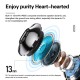 XT95 TWS bluetooth 5.0 Earbuds Headsets 1.6CM Ultra Thin Touch Control Digital Display Stereo HiFi Bass 28H Playtime Headphones